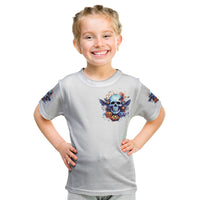 Bat Skull Kid T Shirt I Talk I Smile But Be Carefull When I Silent - Wonder Print Shop