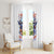 Bat Skull Window Curtain I Talk I Smile But Be Carefull When I Silent - Wonder Print Shop