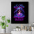 Witch Skull Canvas Wall Art I'm A Grumpy Old Witch - Wonder Print Shop