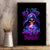 Witch Skull Canvas Wall Art I'm A Grumpy Old Witch - Wonder Print Shop