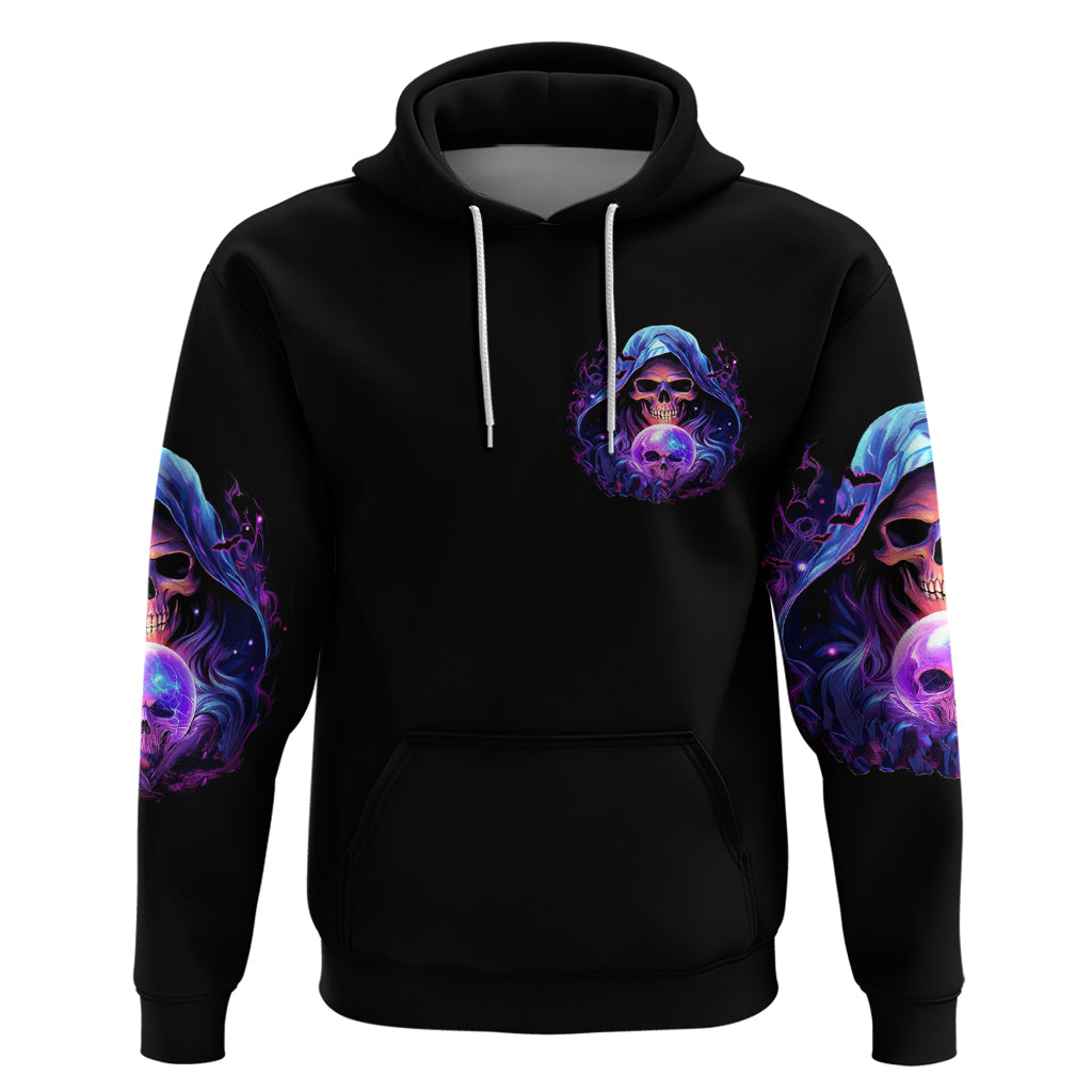 Witch Skull Hoodie I'm A Grumpy Old Witch - Wonder Print Shop