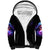 Witch Skull Sherpa Hoodie I'm A Grumpy Old Witch - Wonder Print Shop
