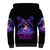 Witch Skull Sherpa Hoodie I'm A Grumpy Old Witch - Wonder Print Shop