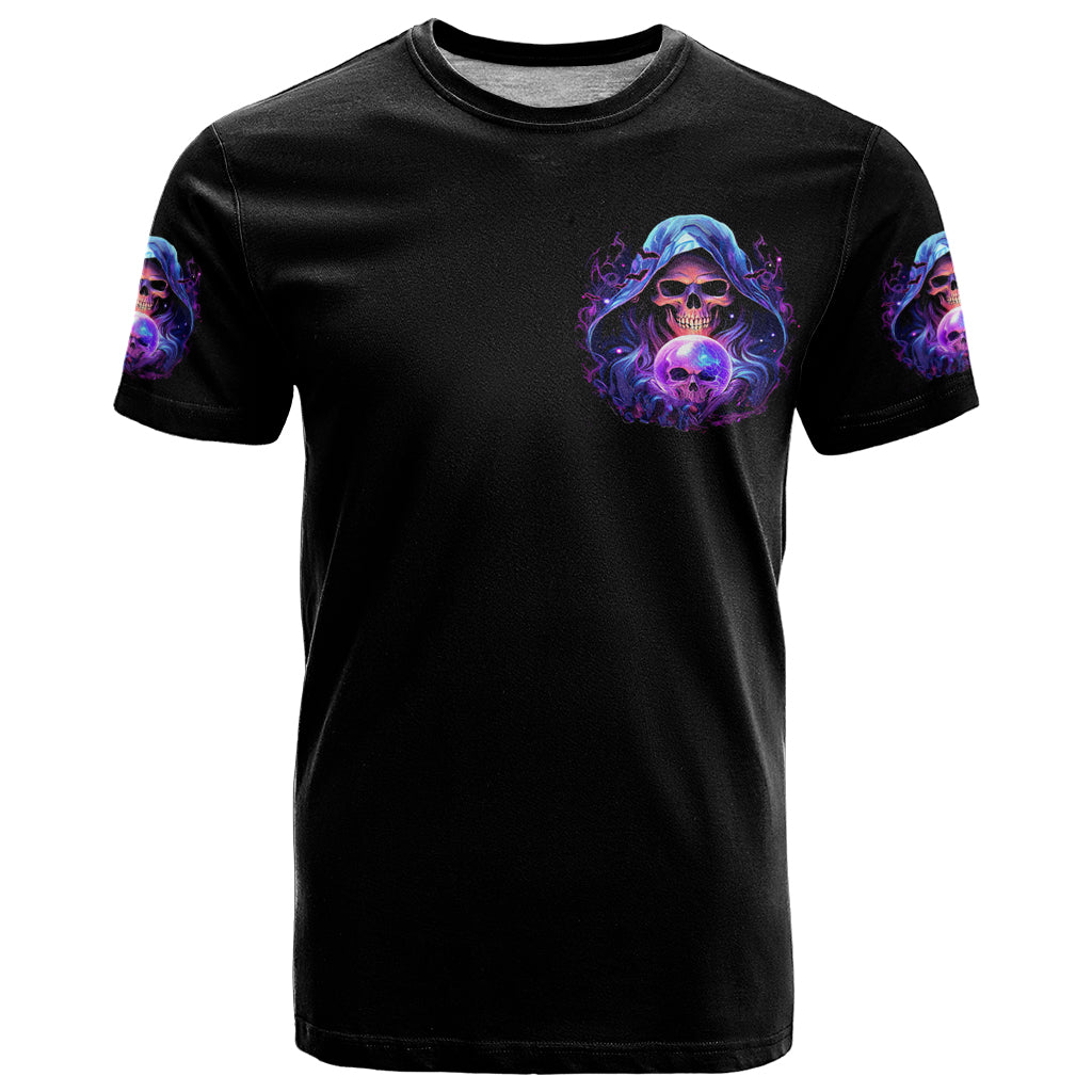 Witch Skull T Shirt I'm A Grumpy Old Witch - Wonder Print Shop