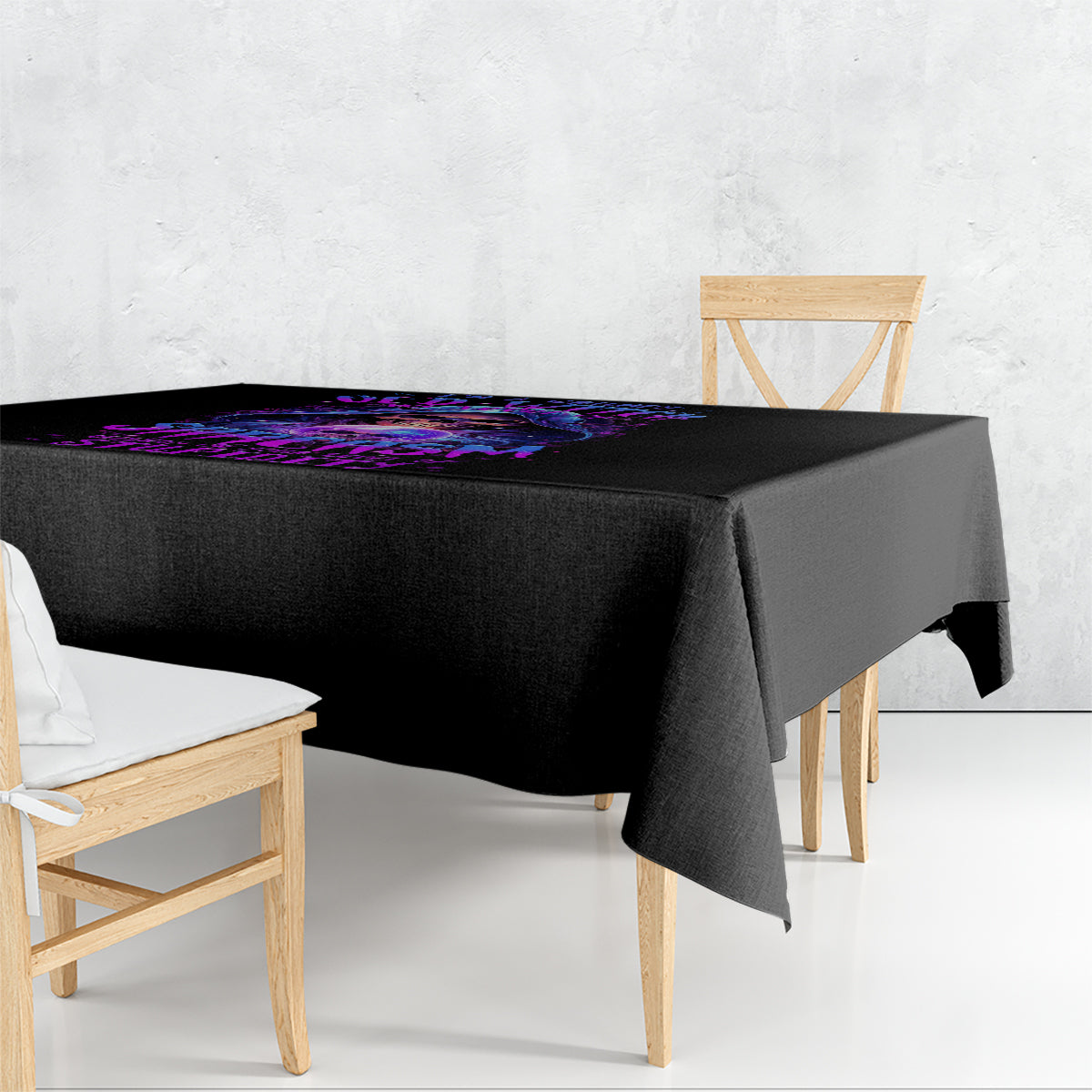 Witch Skull Tablecloth I'm A Grumpy Old Witch - Wonder Print Shop