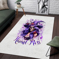 Witch Skull Area Rug I'm A Haunt Mess - Wonder Print Shop