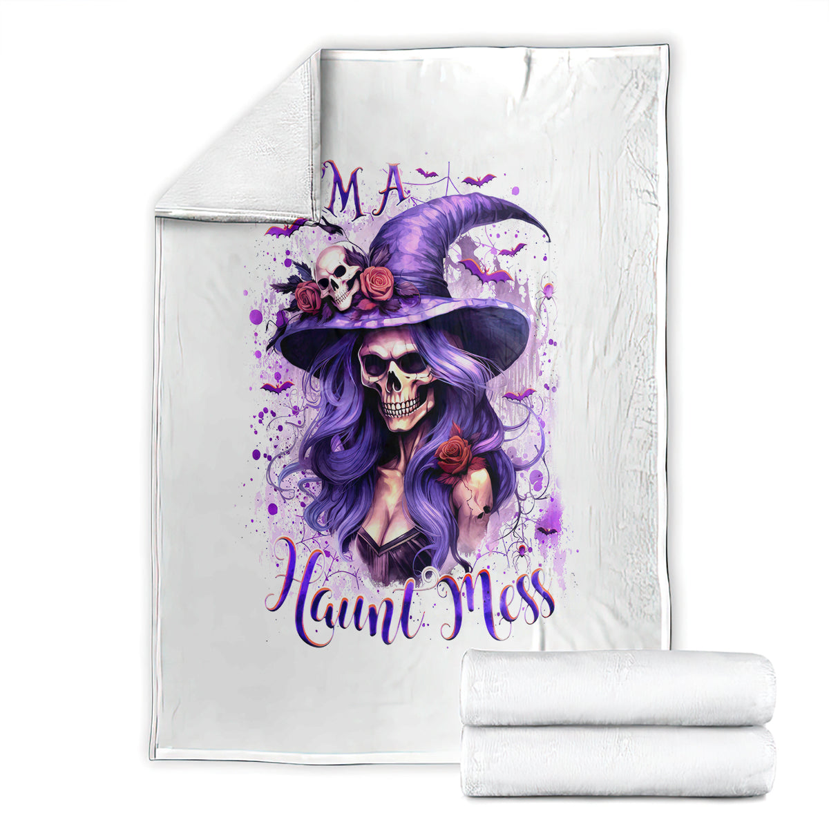 witch-skull-blanket-im-a-haunt-mess