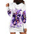 Witch Skull Hoodie Dress I'm A Haunt Mess - Wonder Print Shop