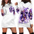 Witch Skull Hoodie Dress I'm A Haunt Mess - Wonder Print Shop