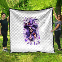 Witch Skull Quilt I'm A Haunt Mess - Wonder Print Shop