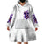 Witch Skull Wearable Blanket Hoodie I'm A Haunt Mess - Wonder Print Shop