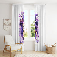 Witch Skull Window Curtain I'm A Haunt Mess - Wonder Print Shop