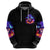 Fire Witch Skull Hoodie In My Defense The Moon Was Full And I Was Left Unsupervided - Wonder Print Shop