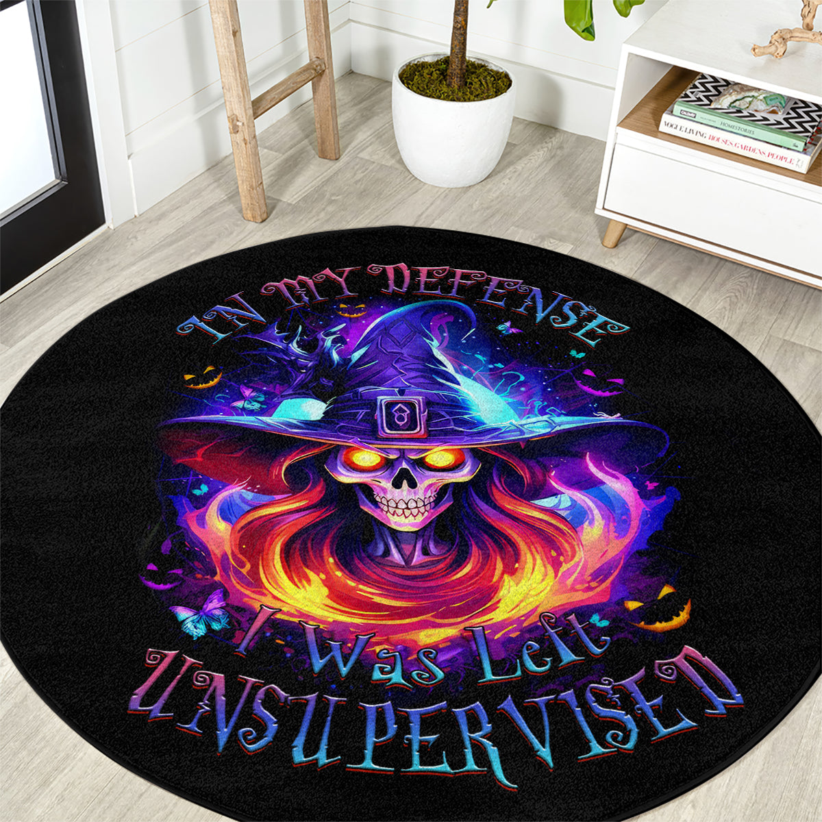 fire-witch-skull-round-carpet-in-my-defense-the-moon-was-full-and-i-was-left-unsupervided