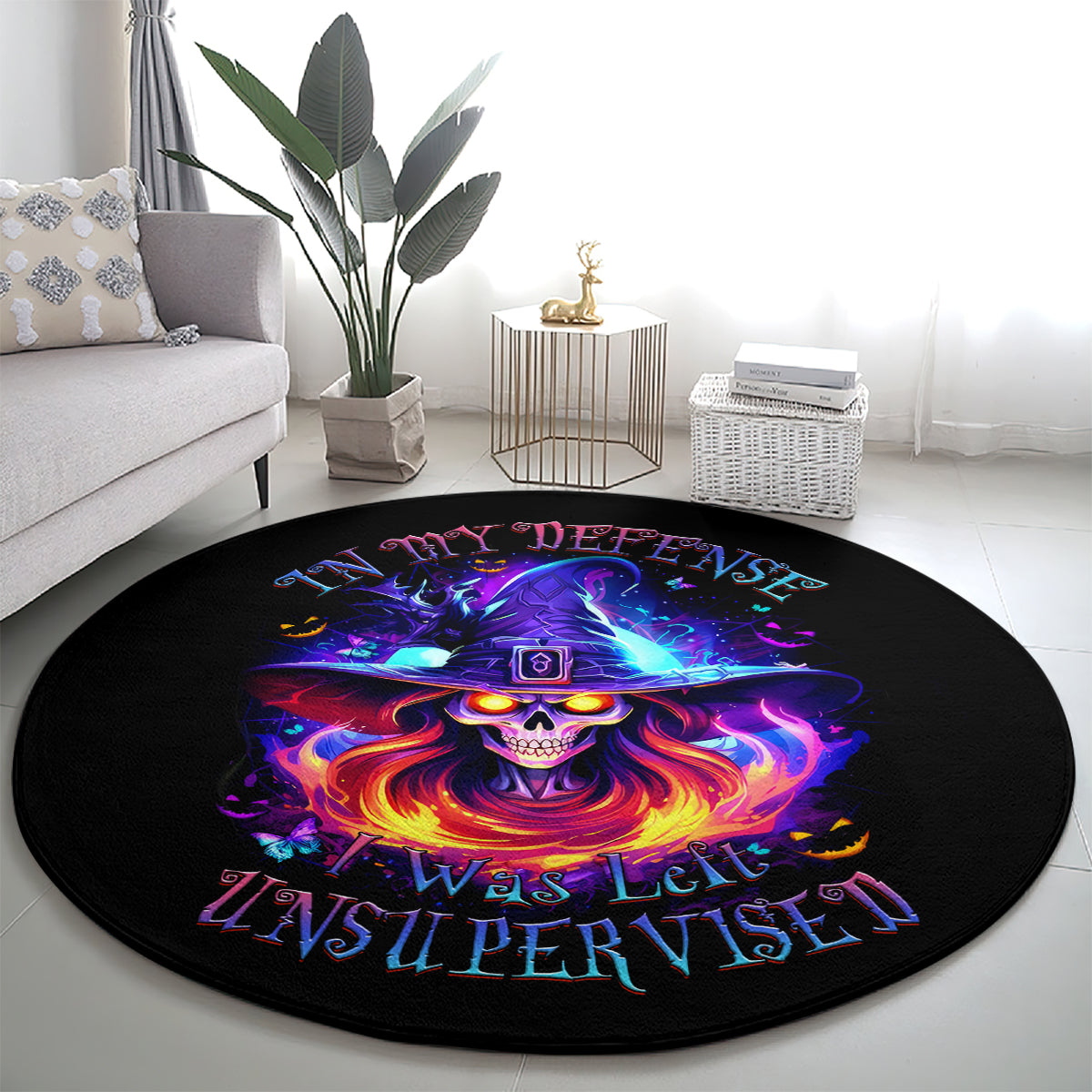 fire-witch-skull-round-carpet-in-my-defense-the-moon-was-full-and-i-was-left-unsupervided