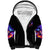 Fire Witch Skull Sherpa Hoodie In My Defense The Moon Was Full And I Was Left Unsupervided - Wonder Print Shop