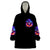 Fire Witch Skull Wearable Blanket Hoodie In My Defense The Moon Was Full And I Was Left Unsupervided - Wonder Print Shop