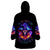 Fire Witch Skull Wearable Blanket Hoodie In My Defense The Moon Was Full And I Was Left Unsupervided - Wonder Print Shop