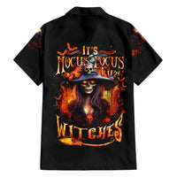 Witch Skull Hawaiian Shirt It's Hocus Pocus Time Witches - Wonder Print Shop