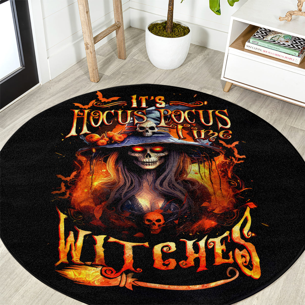 witch-skull-round-carpet-its-hocus-pocus-time-witches