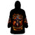 Witch Skull Wearable Blanket Hoodie It's Hocus Pocus Time Witches - Wonder Print Shop