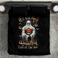 Ghost Halloween Bedding Set It's The Most Wonderfull Time Of The Year - Wonder Print Shop
