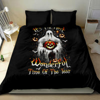 Ghost Halloween Bedding Set It's The Most Wonderfull Time Of The Year - Wonder Print Shop