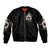Ghost Halloween Bomber Jacket It's The Most Wonderfull Time Of The Year - Wonder Print Shop