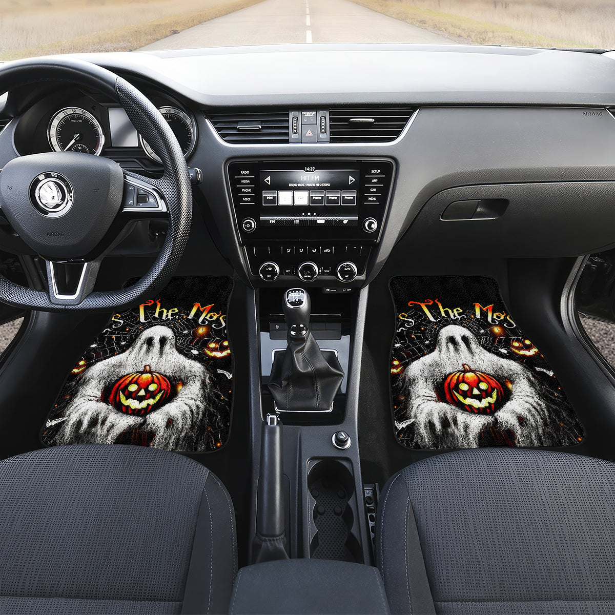 Ghost Halloween Car Mats It's The Most Wonderfull Time Of The Year - Wonder Print Shop