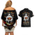 Ghost Halloween Couples Matching Off Shoulder Short Dress and Hawaiian Shirt It's The Most Wonderfull Time Of The Year - Wonder Print Shop
