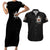 Ghost Halloween Couples Matching Short Sleeve Bodycon Dress and Hawaiian Shirt It's The Most Wonderfull Time Of The Year - Wonder Print Shop