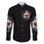 Ghost Halloween Family Matching Long Sleeve Bodycon Dress and Hawaiian Shirt It's The Most Wonderfull Time Of The Year - Wonder Print Shop