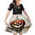 Ghost Halloween Family Matching Short Sleeve Bodycon Dress and Hawaiian Shirt It's The Most Wonderfull Time Of The Year - Wonder Print Shop