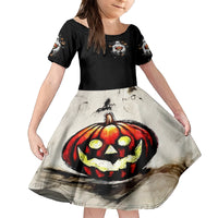 Ghost Halloween Family Matching Summer Maxi Dress and Hawaiian Shirt It's The Most Wonderfull Time Of The Year - Wonder Print Shop