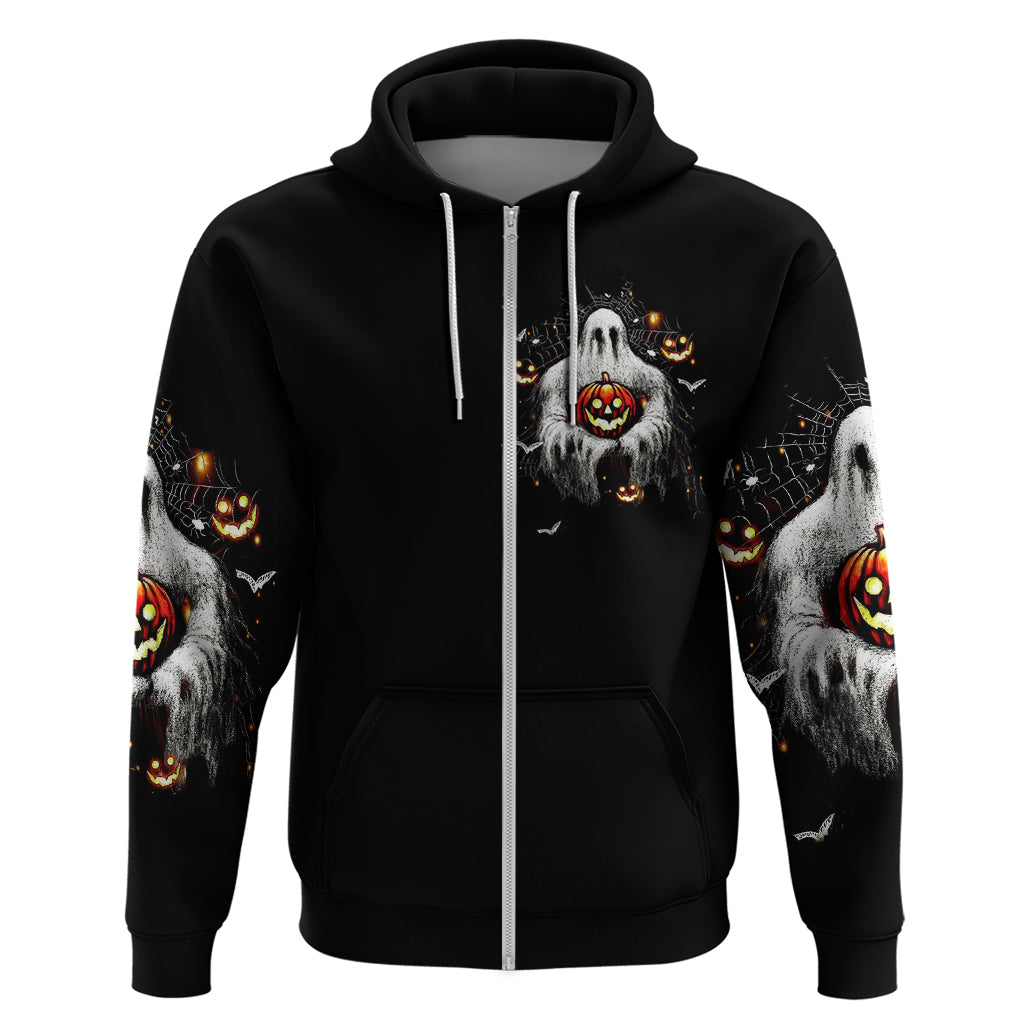 Ghost Halloween Hoodie It's The Most Wonderfull Time Of The Year - Wonder Print Shop