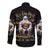 Ghost Halloween Long Sleeve Button Shirt It's The Most Wonderfull Time Of The Year - Wonder Print Shop