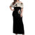 Ghost Halloween Off Shoulder Maxi Dress It's The Most Wonderfull Time Of The Year - Wonder Print Shop