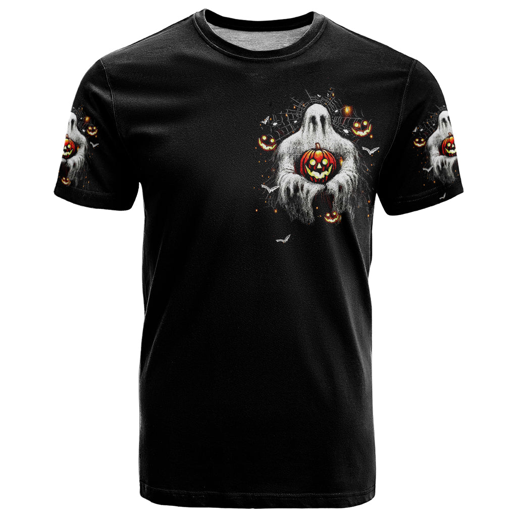 Ghost Halloween T Shirt It's The Most Wonderfull Time Of The Year - Wonder Print Shop