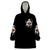 Ghost Halloween Wearable Blanket Hoodie It's The Most Wonderfull Time Of The Year - Wonder Print Shop