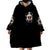 Ghost Halloween Wearable Blanket Hoodie It's The Most Wonderfull Time Of The Year - Wonder Print Shop