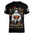 Ghost Halloween Women V Neck T Shirt It's The Most Wonderfull Time Of The Year - Wonder Print Shop