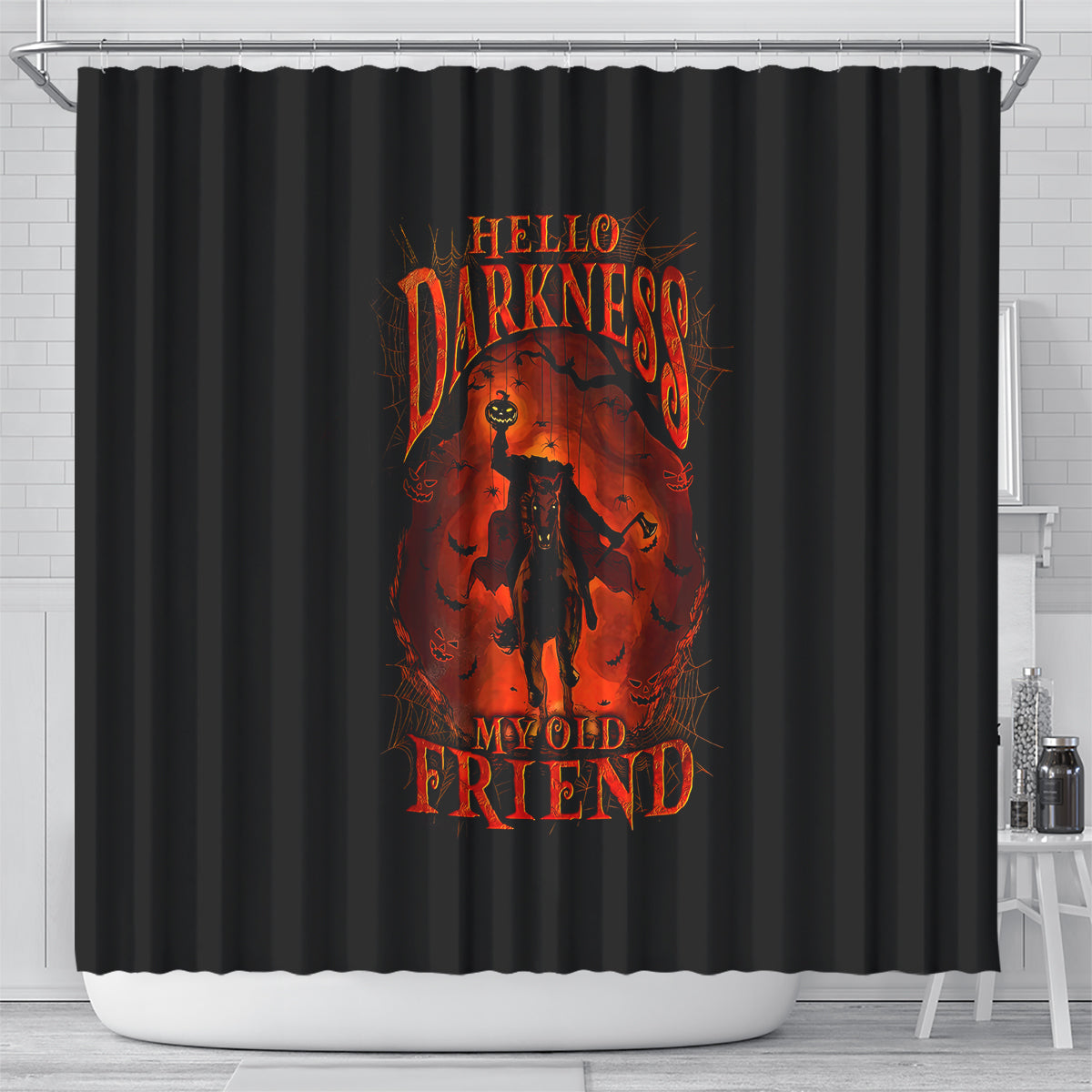 jack-o-lantern-skull-shower-curtain-hello-darkness-my-old-friend