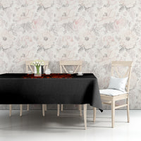 Jack O Lantern Skull Tablecloth Hello Darkness My Old Friend - Wonder Print Shop