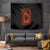 Jack O Lantern Skull Tapestry Hello Darkness My Old Friend - Wonder Print Shop