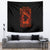 Jack O Lantern Skull Tapestry Hello Darkness My Old Friend - Wonder Print Shop