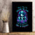 Flower Lady Skull Canvas Wall Art Don't Try To Figure Me Out - Wonder Print Shop