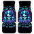 Flower Lady Skull Car Mats Don't Try To Figure Me Out - Wonder Print Shop