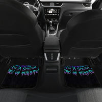 Flower Lady Skull Car Mats Don't Try To Figure Me Out - Wonder Print Shop