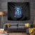 Flower Lady Skull Tapestry Don't Try To Figure Me Out - Wonder Print Shop