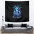 Flower Lady Skull Tapestry Don't Try To Figure Me Out - Wonder Print Shop